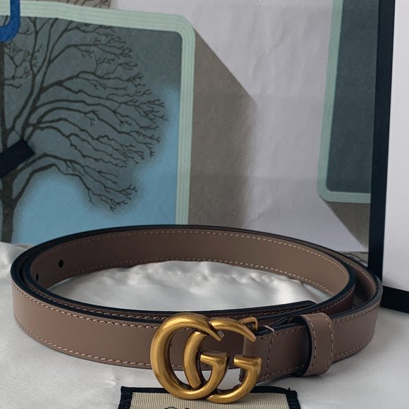 nice Leather belt with Double  buckle - Picture 1 of 7